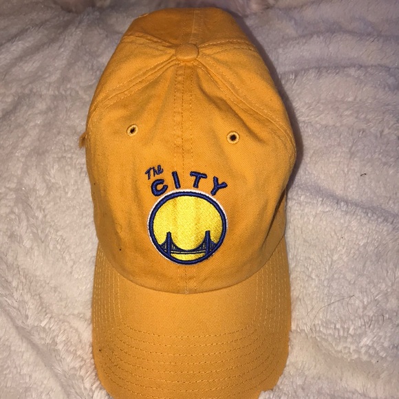 forty seven brand Other - THE CITY OKC MUSTARD YELLO STRAP BACK HAT DAD CAP